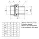 Згін-американка прямий PROFESSIONAL 1/2&Prime; НІКЕЛЬ QP160 000013964 фото 3
