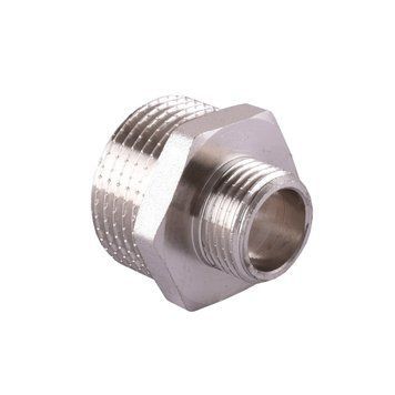 Ніпель SOLOMON 1 1/4&Prime;х1&Prime; ЗЗ нікель 8208 N 000022187 фото