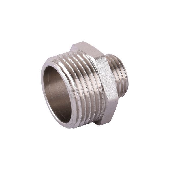 Ніпель SOLOMON 1 1/4&Prime;х1&Prime; ЗЗ нікель 8208 N 000022187 фото