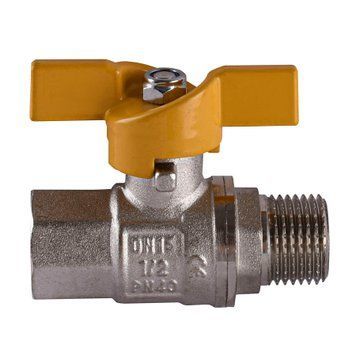 Кран кульовий прямий SELBA 1/2&Prime; ЗВ ЖБ SL1508 000009622 фото