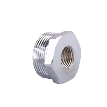 Футорка перехідна SOLOMON 1&Prime;х 1/2&Prime; хром ЗВ 8209 000001134 фото
