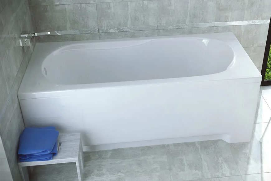 Ванна акрилова Besco BONA 180х80 см. без ніжок. BESC-1 фото