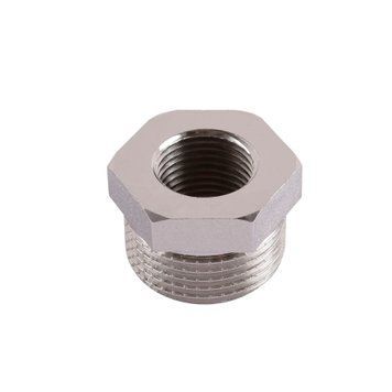 Футорка перехідна SOLOMON 1&Prime;х3/4&Prime; нікель ЗВ 8209 N 000022192 фото