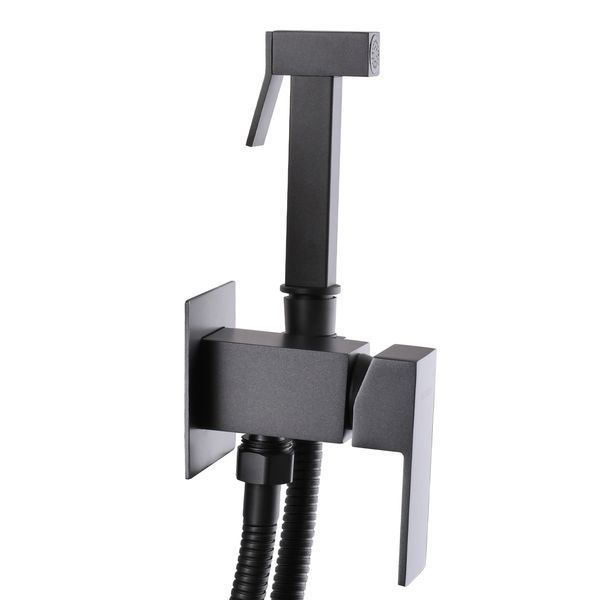 Змішувач гігієнічний Globus Lux Milano GLM-0-106MIX-Graphite 000023324 фото