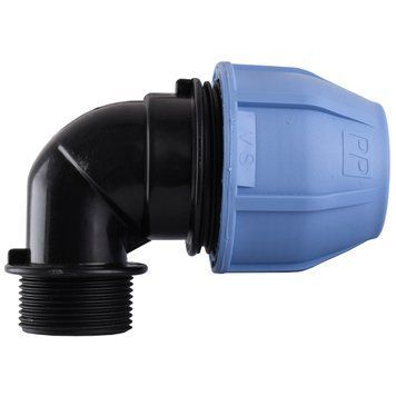 Коліно ПНД Vsplast 40*1 1/4 '' ЗР 4003 000005613 фото
